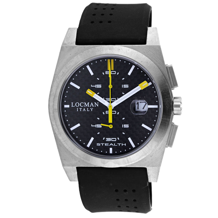 Locman Men's Classic Black Dial Watch - 202CRBYLBK