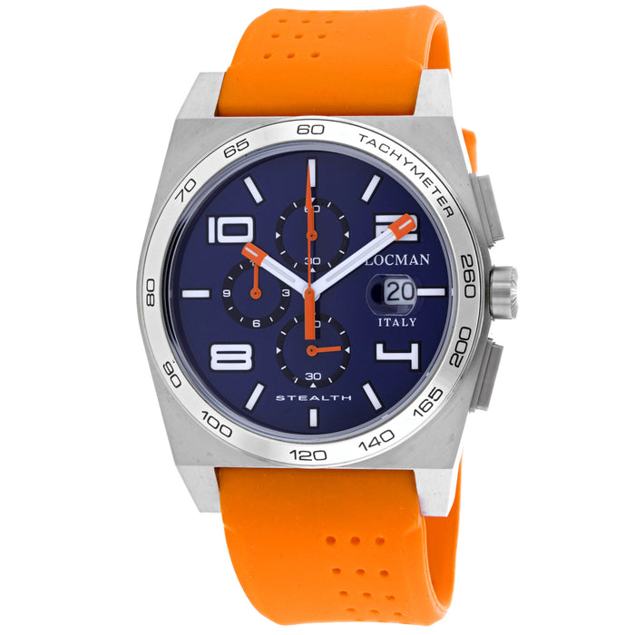 Locman Men's Classic Blue Dial Watch - 209BLORSTORR