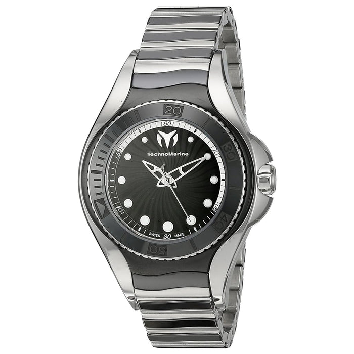 Technomarine Women's Manta Black Dial Watch - 213002