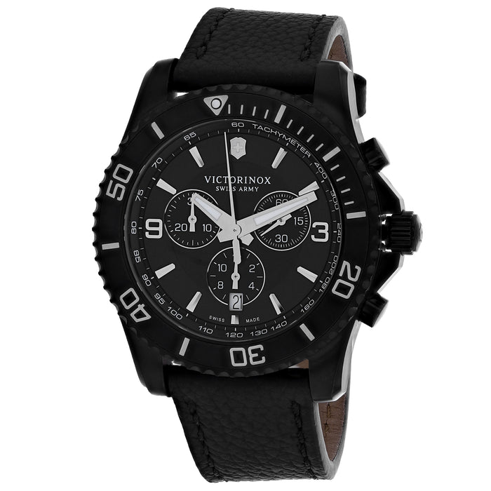 Victorinox Men's Victorinox Black Dial Watch - 241786