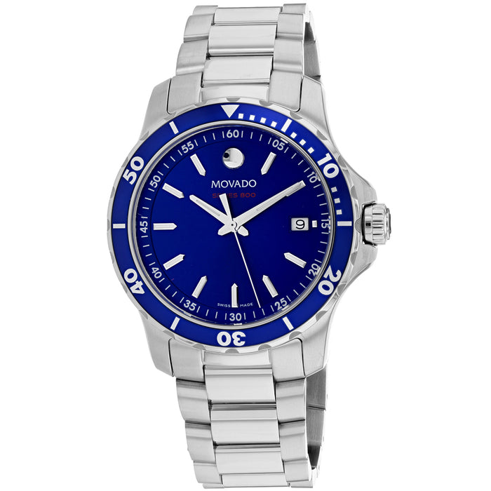 Movado Men's Series 800 Blue Dial Watch - 2600137