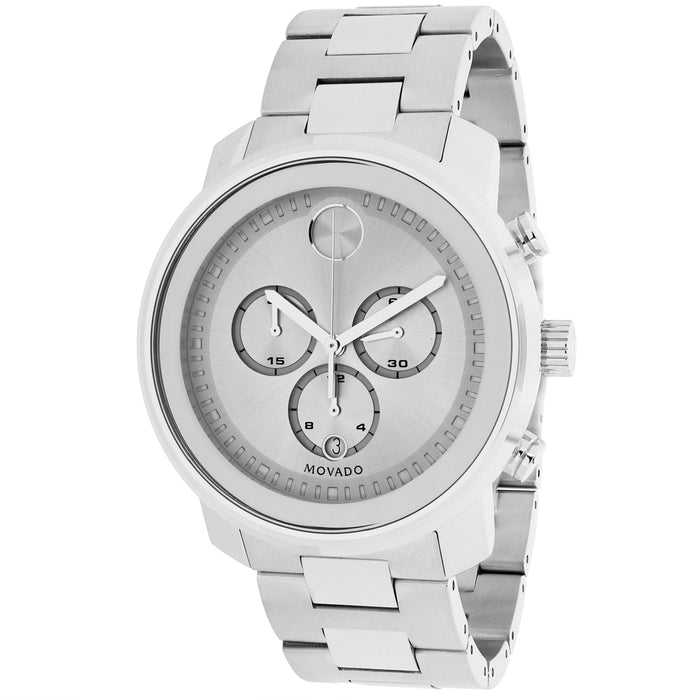 Movado Men's Bold Silver Dial Watch - 3600276