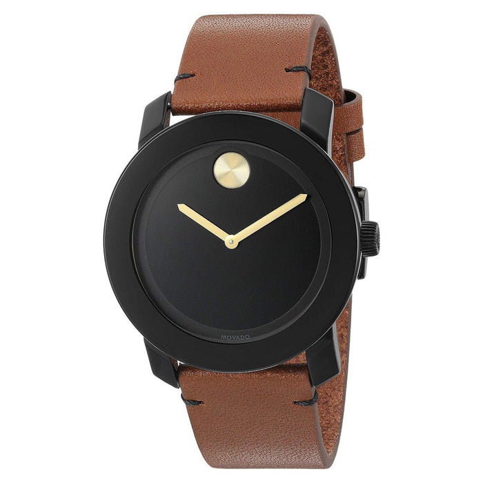 Movado Men's Bold Black Dial Watch - 3600305