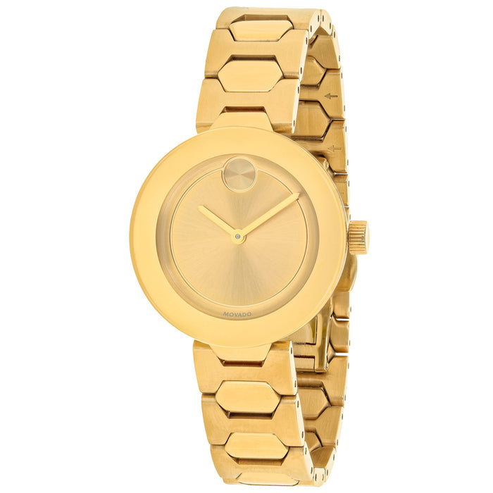 Movado Bold Gold Dial Watch - 3600382