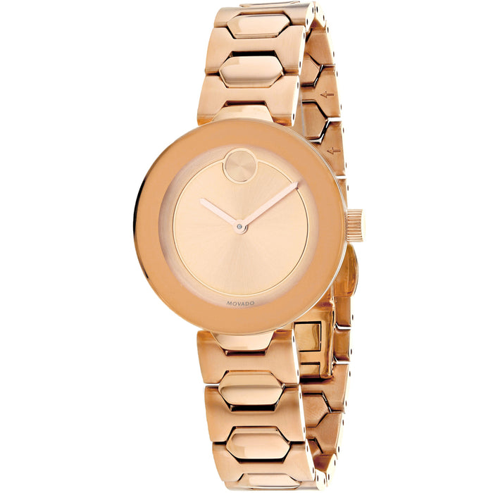 Movado Women's Bold Rose gold Dial Watch - 3600387