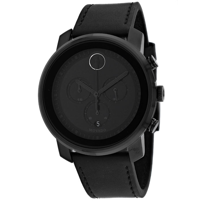 Movado Men's Black Dial Watch - 3600604