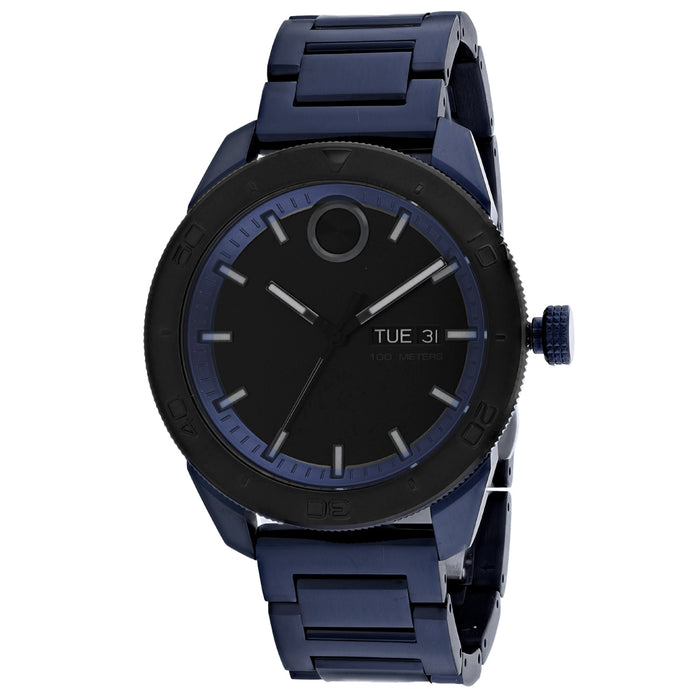 Movado Men's Black Dial Watch - 3600607
