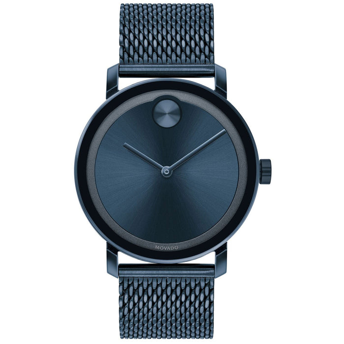 Movado Men's Bold Blue Dial Watch