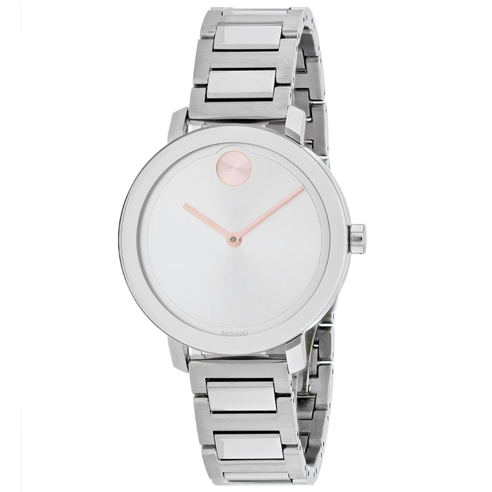 Movado Women's Bold Silver Dial Watch - 3600647