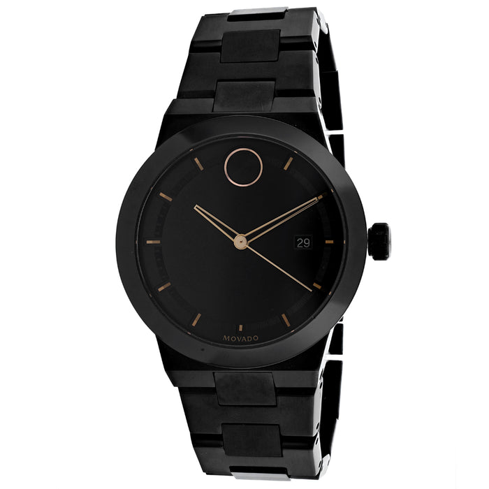 Movado Men's Black Dial Watch - 3600662