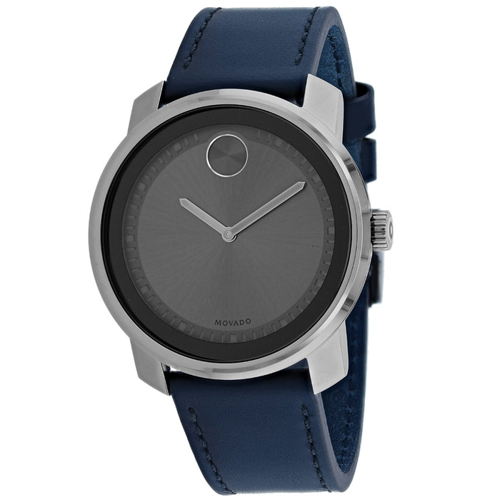 Movado Men's Bold Gunmetal Dial Watch - 3600673
