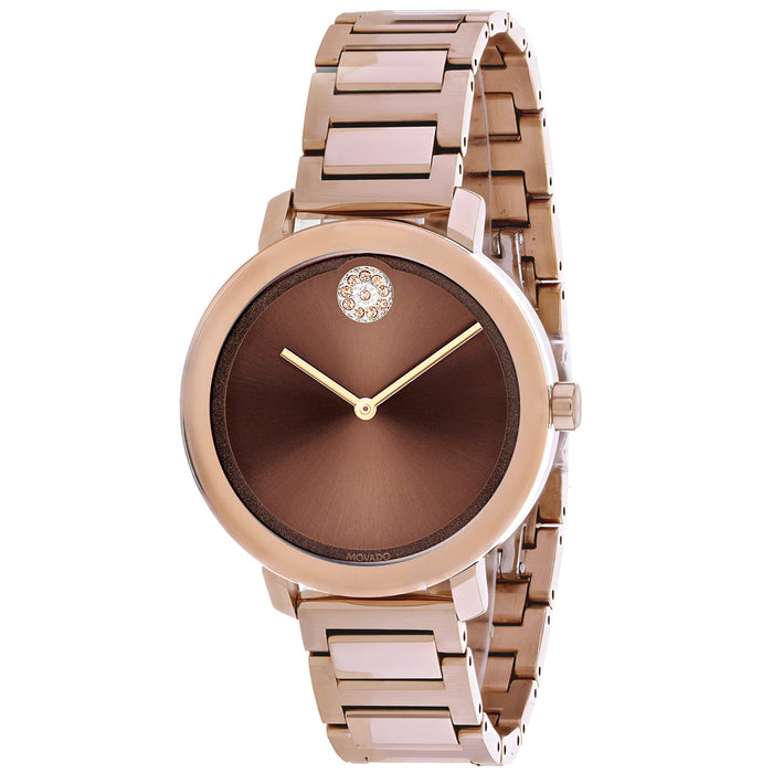 Movado Women's Bold Brown Dial Watch - 3600690
