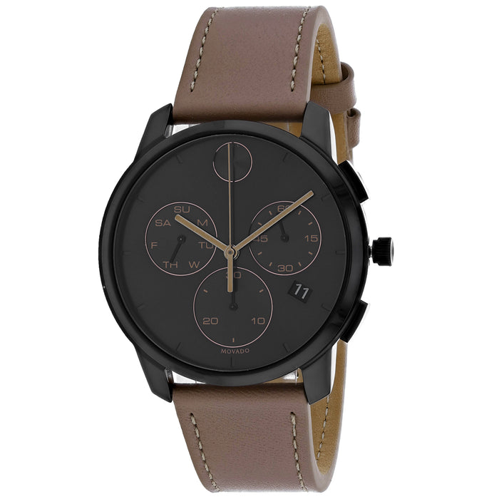 Movado Men's Bold Black Dial Watch - 3600719