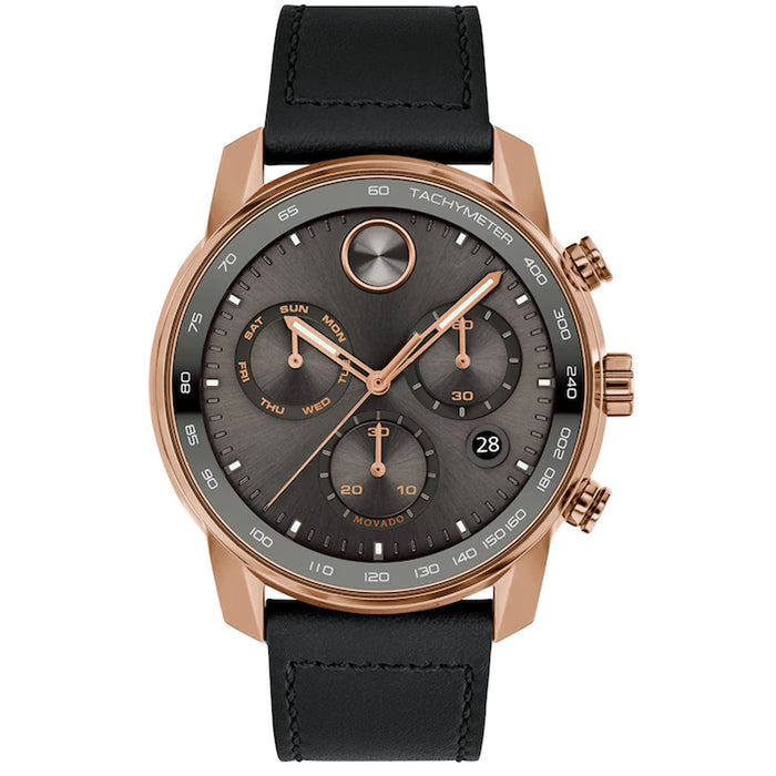 Movado Men's Bold Black Dial Watch - 3600739