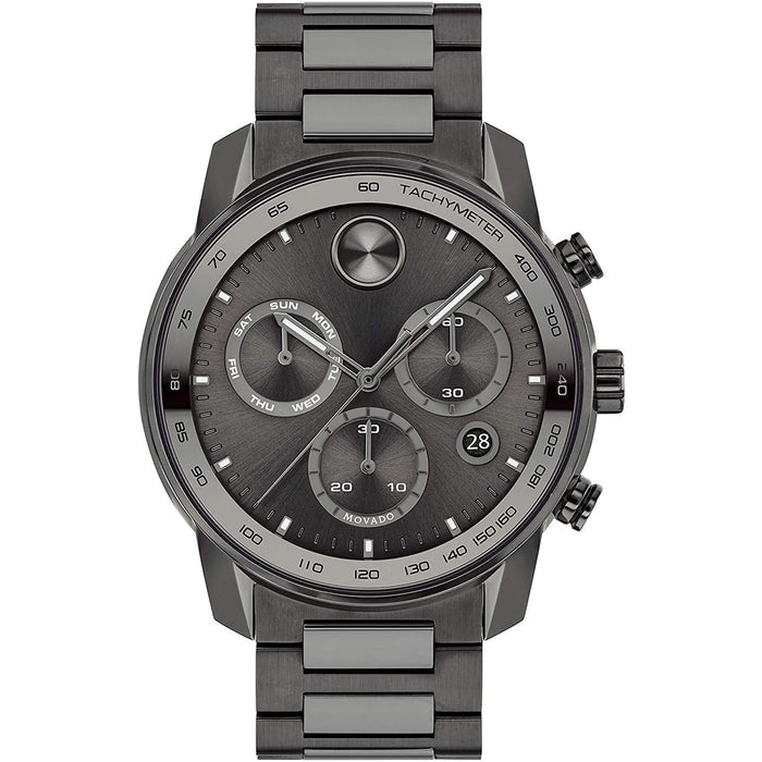 Movado Men's Bold Verso Black Dial Watch
