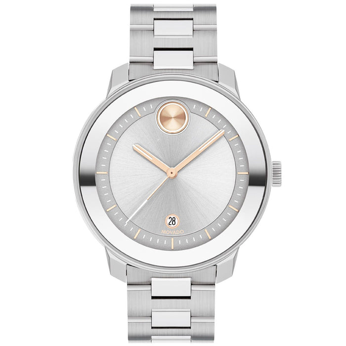 Movado Women's Bold Verso Silver Dial Watch