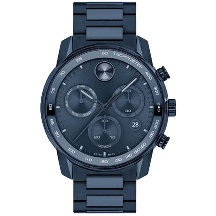 Movado Men's Bold Verso Blue Dial Watch - 3600868