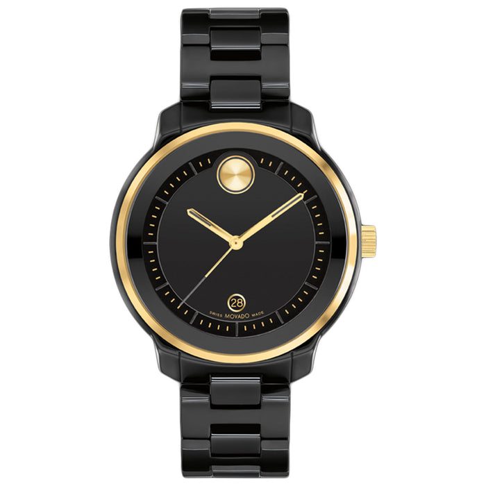 Movado Women's Bold Verso Black Dial Watch - 3600936