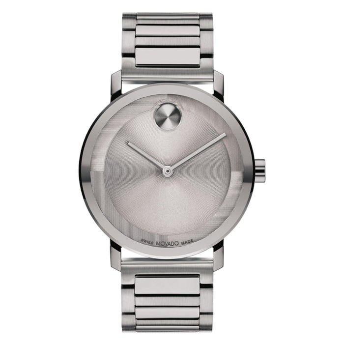Movado Men's Bold Grey Dial Watch - 3601096