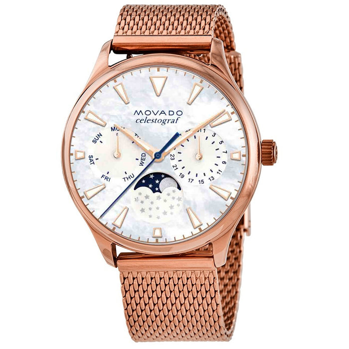 Movado Women's Heritage Mother of pearl Dial Watch - 3650103