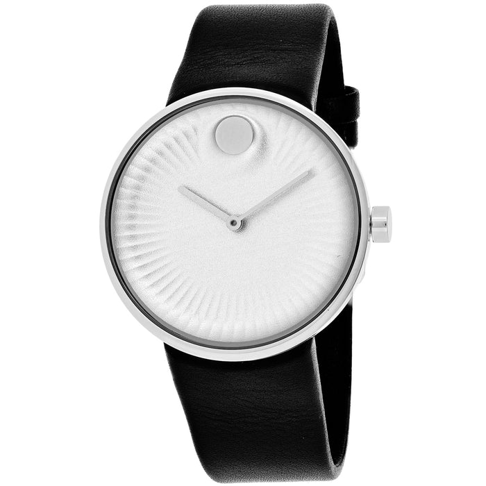 Movado Men's Edge Silver Dial Watch - 3680001