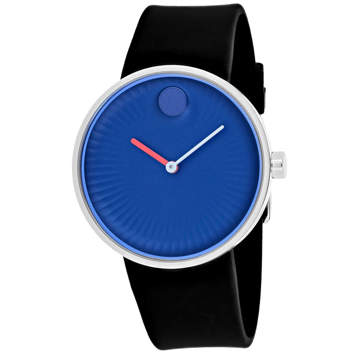 Movado Men's Edge Blue Dial Watch - 3680004