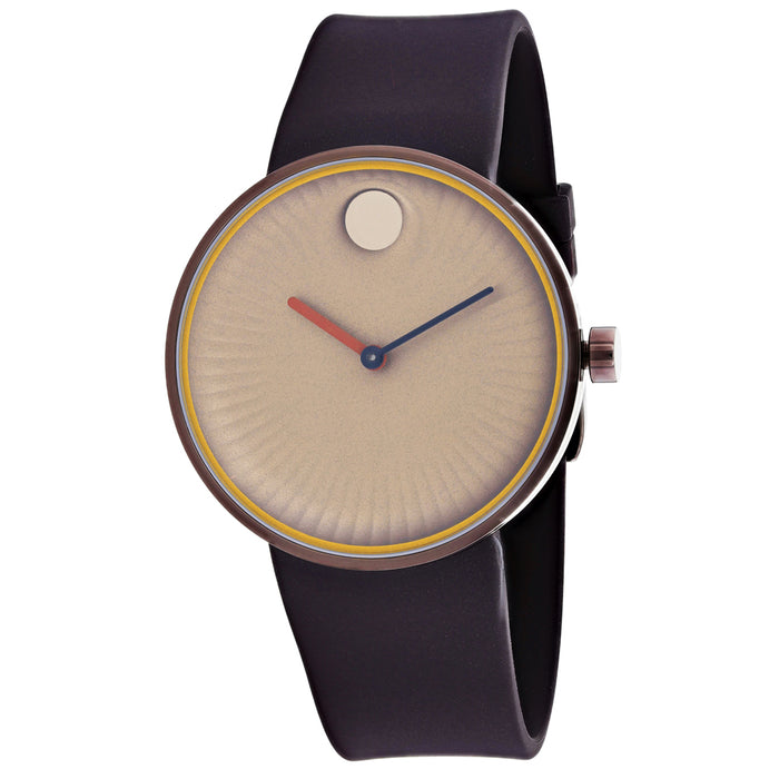 Movado Women's Edge Orange Dial Watch - 3680043