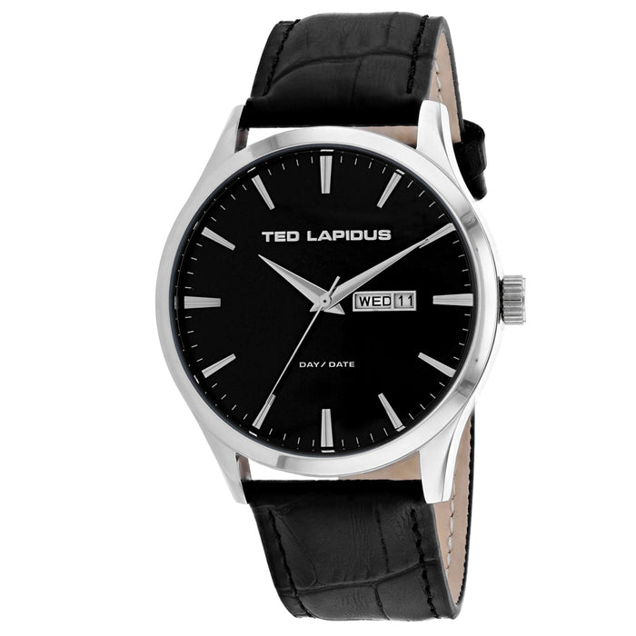 Ted Lapidus Men's Classic Black Dial Watch - 5124203