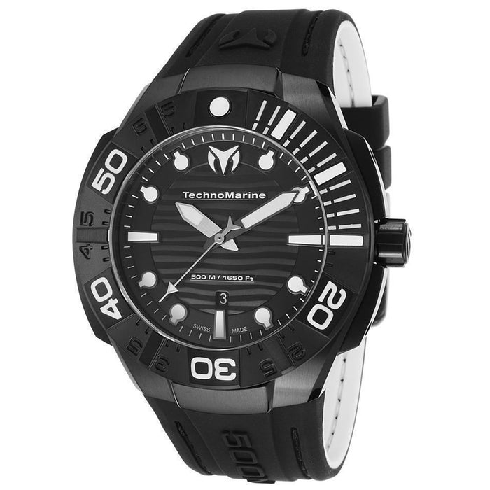 Technomarine Men's Reef Black Dial Watch - 513003