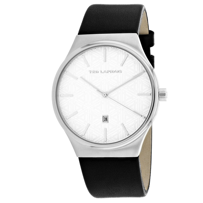 Ted Lapidus Men's Classic White Dial Watch - 5131702