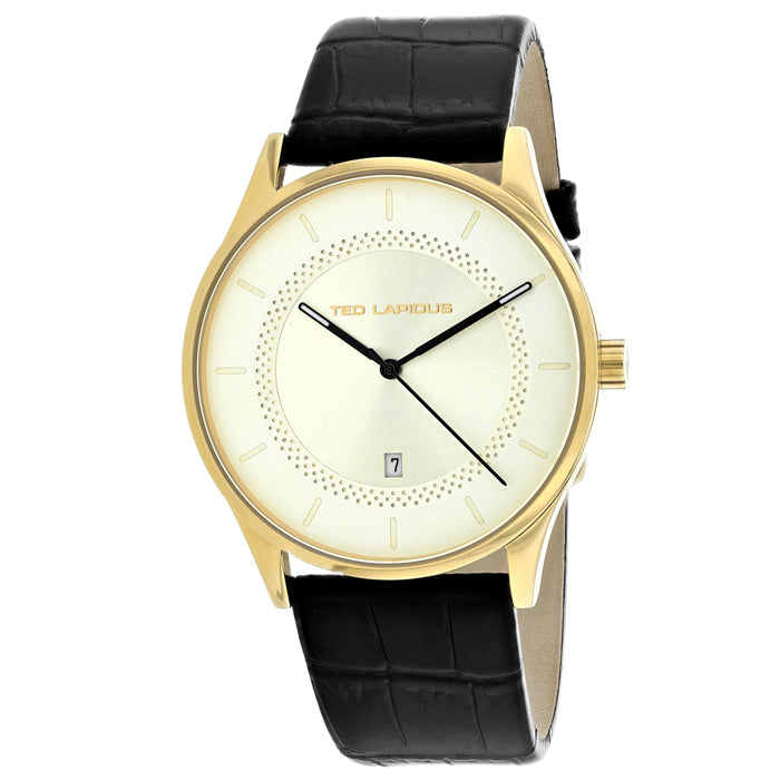 Ted Lapidus Men's Classic Black Dial Watch - 5131905