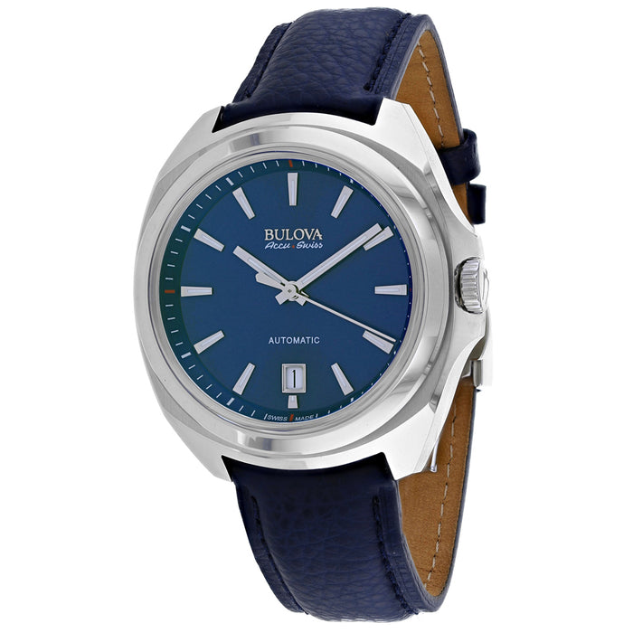 Bulova Men's Accu Blue Dial Watch - 63B185