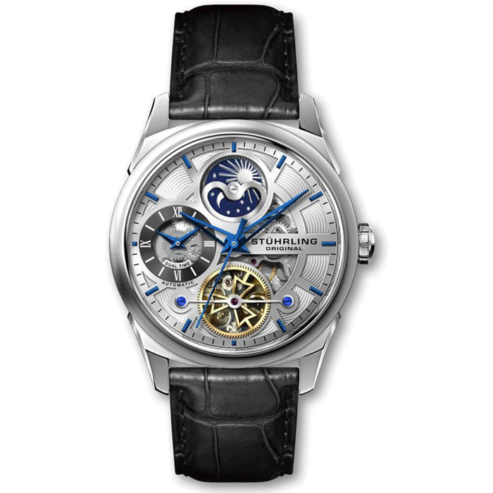 Stuhrling Men's Special Reserve White Dial Watch - 657.01