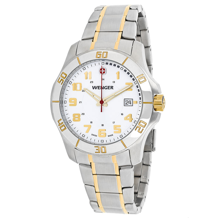 Wenger Men's Alpine Silver Dial Watch - 70477