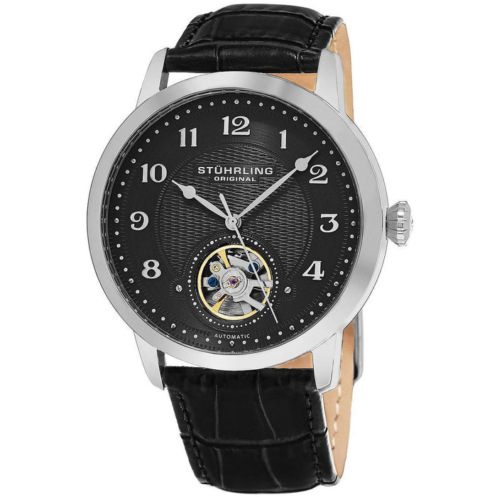Stuhrling Men's Classic Black Dial Watch - 781.02
