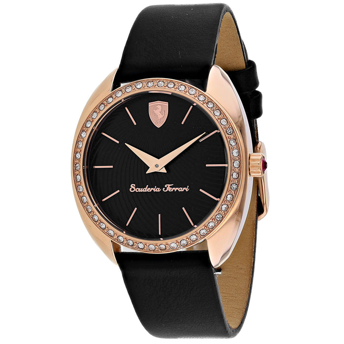 Ferrari Women's Classic Black Dial Watch - 820019