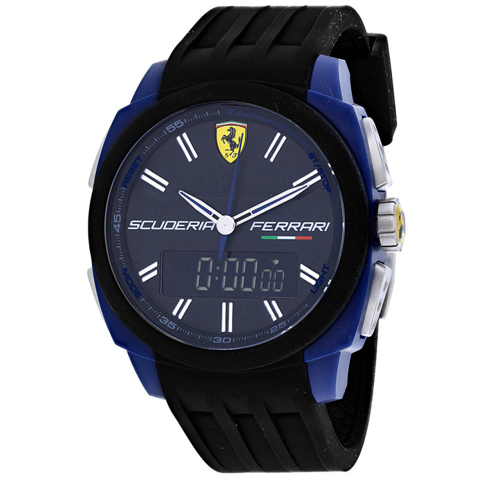 Ferrari Men's Aerodinamico Black Dial Watch - 830149