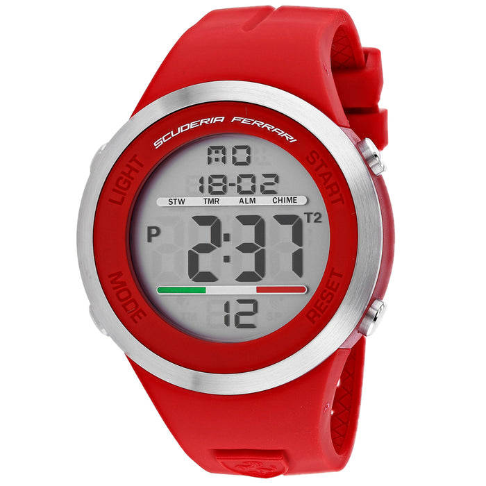 Ferrari Men's Digital Grey Dial Watch - 830370