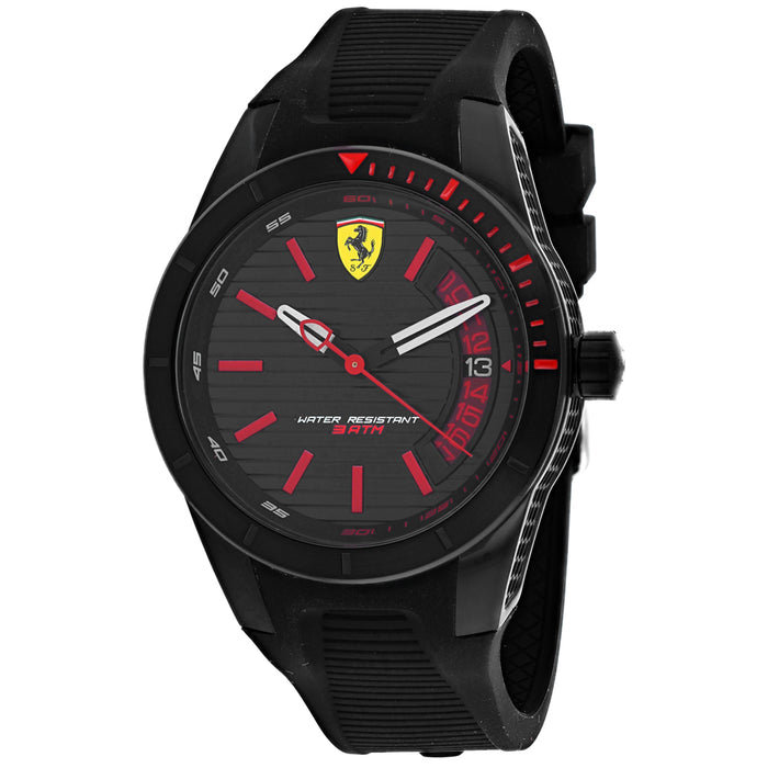 Ferrari Men's Race Day Black Dial Watch - 830428