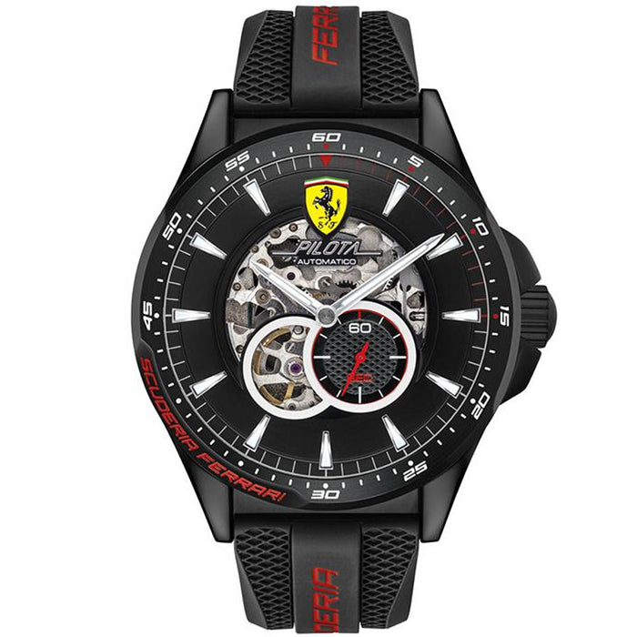 Ferrari Men's Scuderia Black Dial Watch - 830600