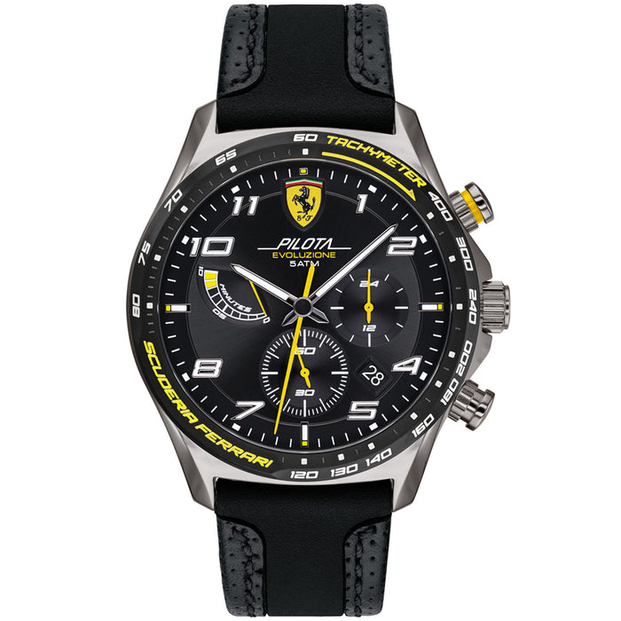 Ferrari Men's Scuderia Black Dial Watch - 830718