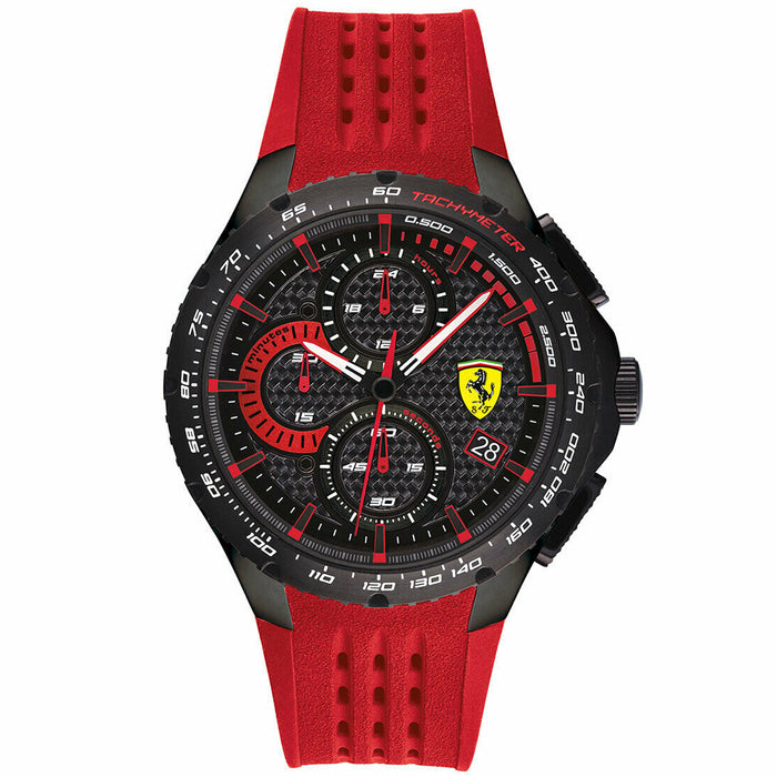 Ferrari Men's Pista Black Dial Watch - 830727