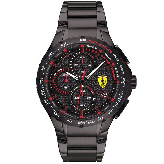 Ferrari Men's Scuderia Black Dial Watch - 830730