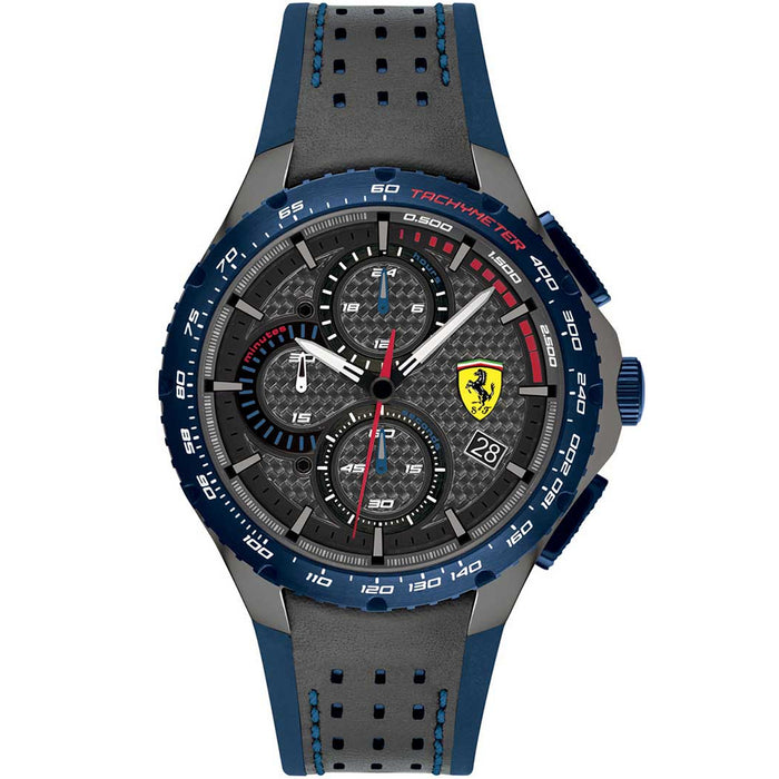 Ferrari Men's Pista Black Dial Watch - 830735