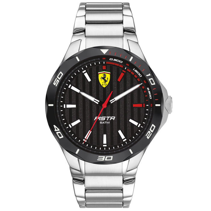 Ferrari Men's Scuderia Black Dial Watch - 830750
