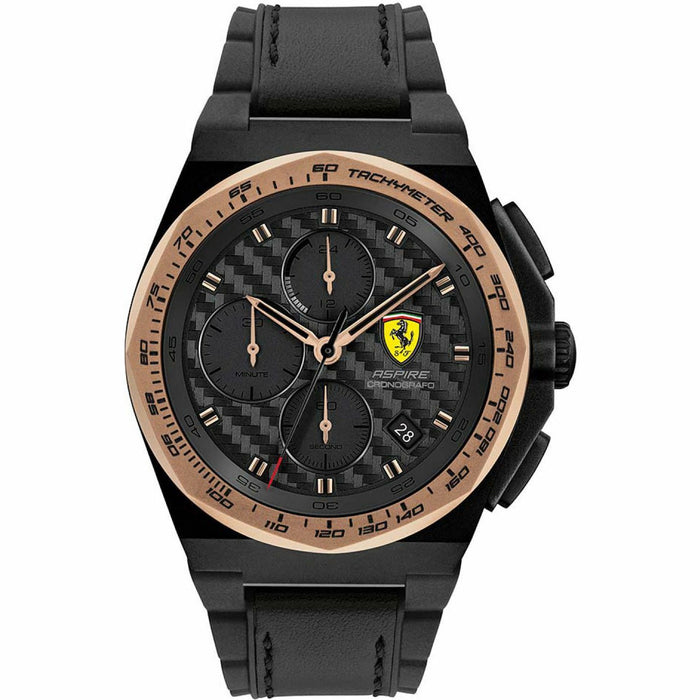 Ferrari Men's Scuderia Black Dial Watch - 830867