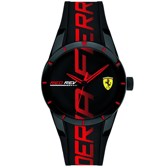 Ferrari Men's Redrev Black Dial Watch - 840026