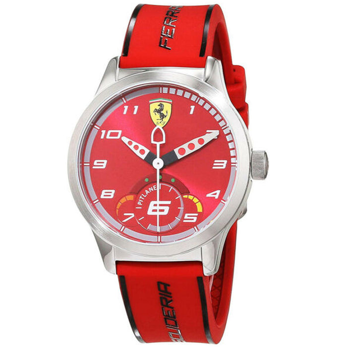 Ferrari Men's Pitlane Red Dial Watch - 860004