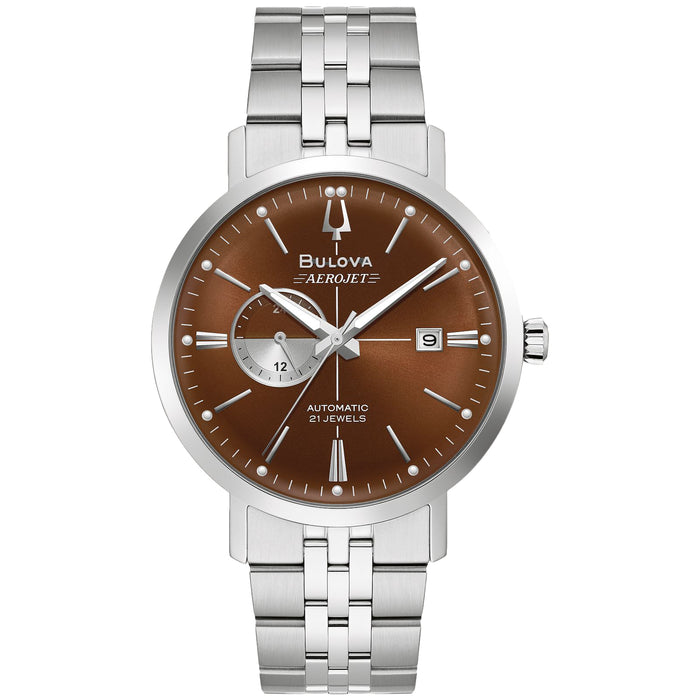 Bulova Men's Aerojet Brown Dial Watch - 96B375
