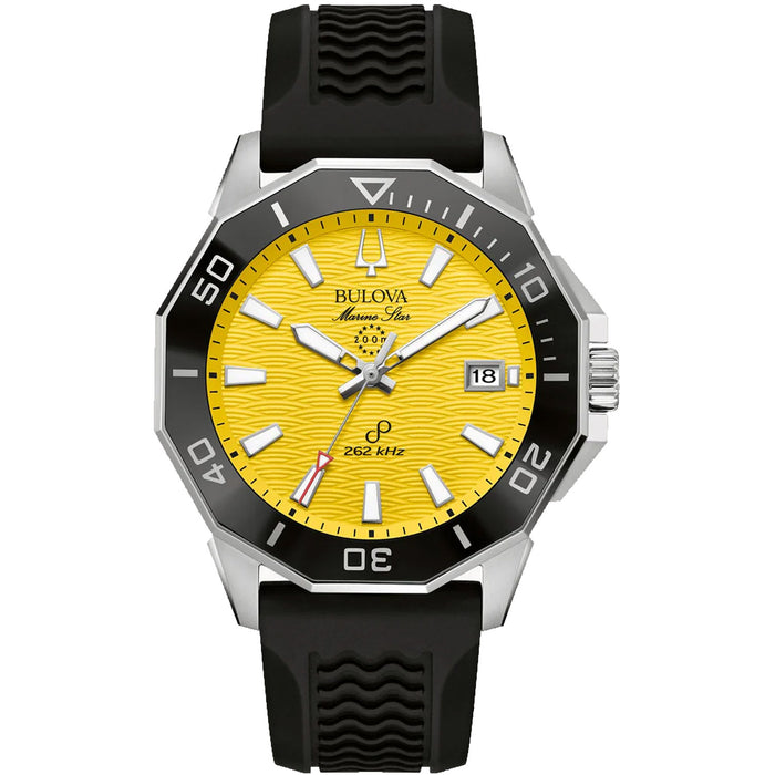 Bulova Men's Marine Star Series C Yellow Dial Watch - 96B431